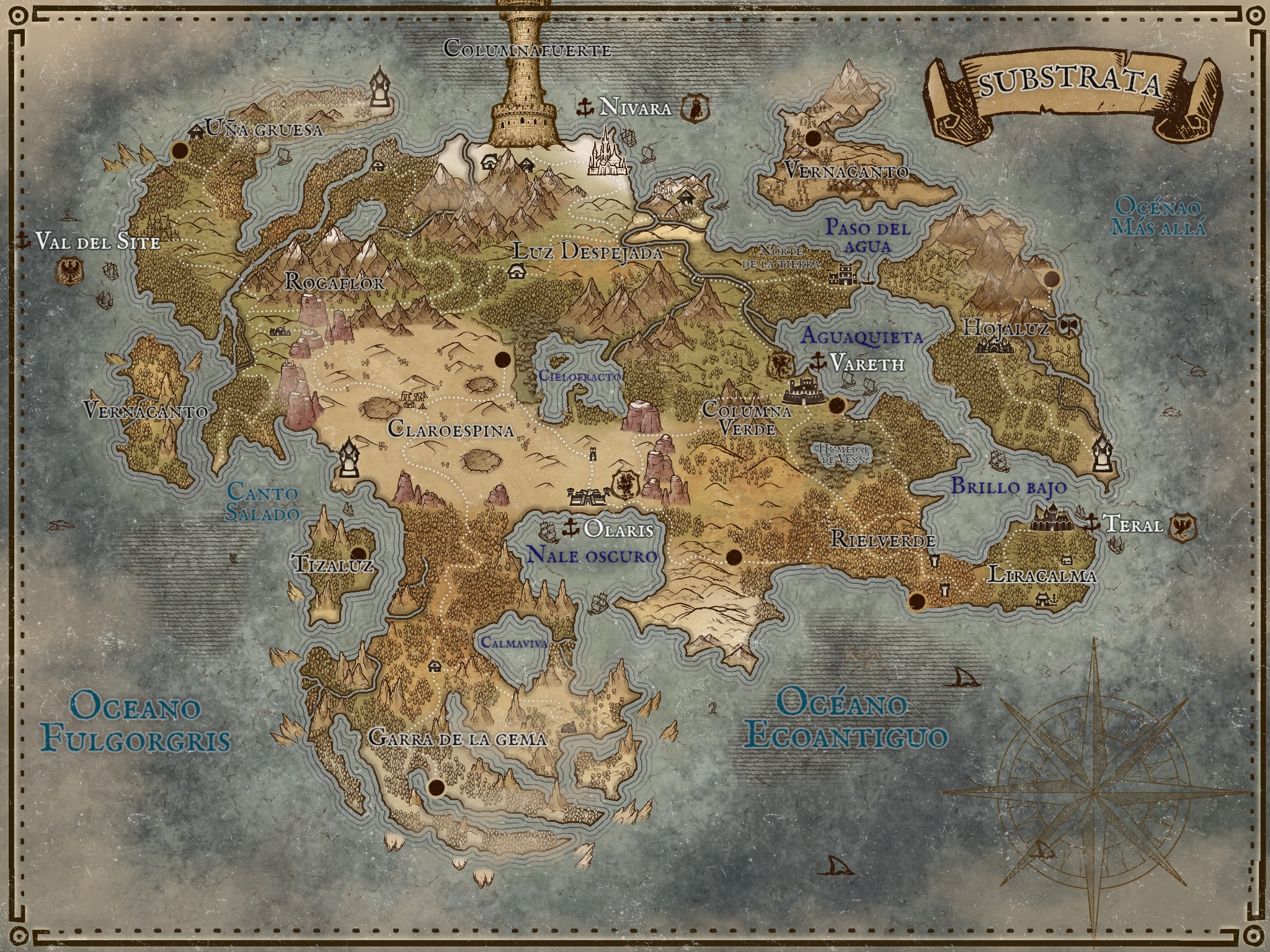 Substrata Map